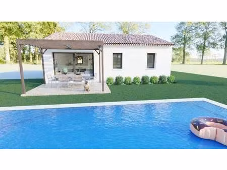 terrain avec maison neuve à vendre