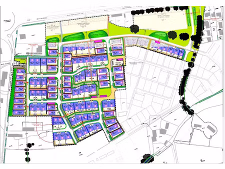 vente terrain 526 m² à saint-berthevin (53940)  70 400 €