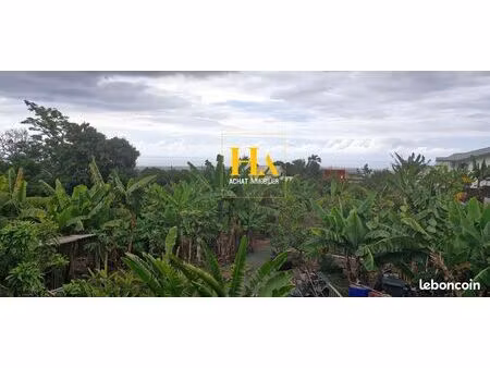 terrain 1 400 m² saint paul