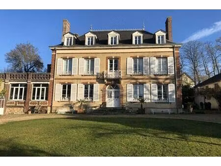 eure  rugles 27250 - manoir 362 m²  9 chambres  maison d'amis 66