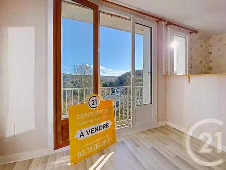 appartement f3 à vendre - 5 pièces - 70 02 m2 - bolbec - 76 - haute-normandie