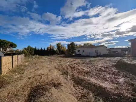 vente terrain 542 m² pouzolles (34480)