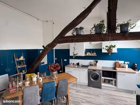 loue appartement f2 esprit loft centre-ville