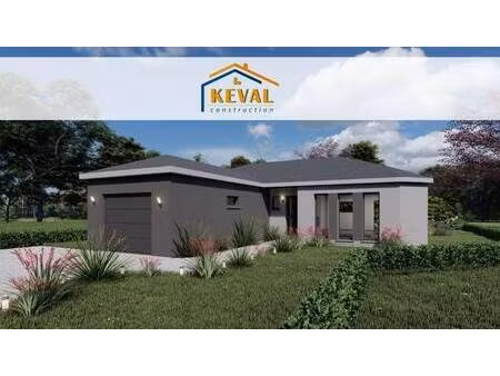 terrain avec maison neuve à vendre