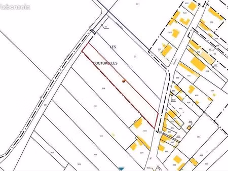 terrain 1200 m² alaincourt