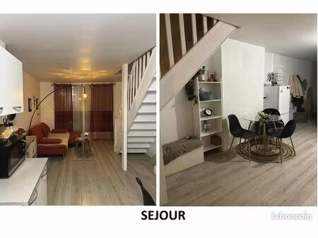 appartement duplex t3 à vendre - deja loué - pour investisseurs - renta 9% - avec parkings