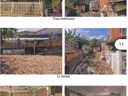 maison à rénover au françois – terrain plat de 467 m²  quartier calme proche du littoral