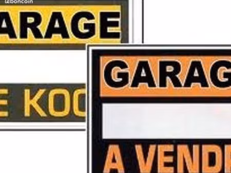 recherche garage a vendre