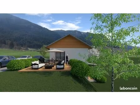 maison 4 pièces 130m2 plus garage 20m2 vue mont blanc