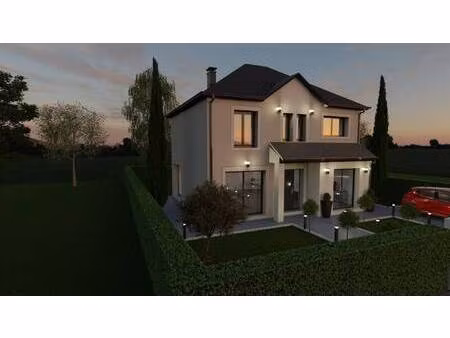 terrain avec maison neuve à vendre