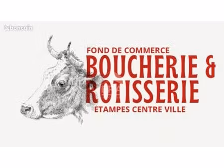 boucherie  fonds de commerce etampes