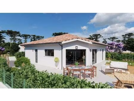 terrain avec maison neuve à vendre