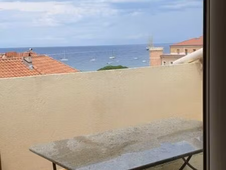 bel appartement t4 vue mer centre île rousse