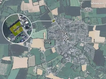 terrain 250 m² la chapelle thouarault