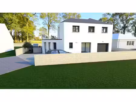 terrain avec maison neuf à vendre