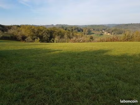 terrain de 10 909 m2 à campagnac les quercy (24550)