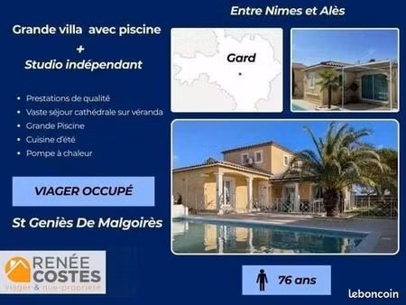 maison en viager 5 pièces 158 m²
