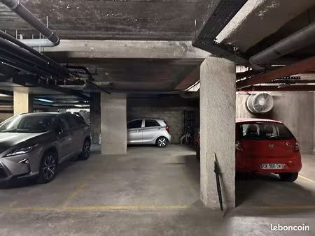 particulier loue parking sous terrain