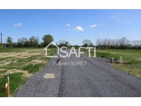 terrain constructible viabilisé à vendre