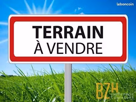 terrain 1250 m² lorient