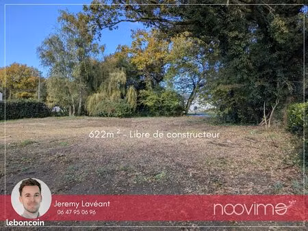 terrain 622 m² treillières