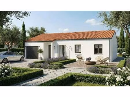 terrain avec maison neuve à vendre