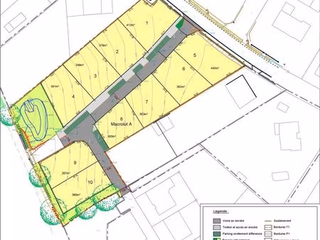 la bazoge - parcelles viabilisees