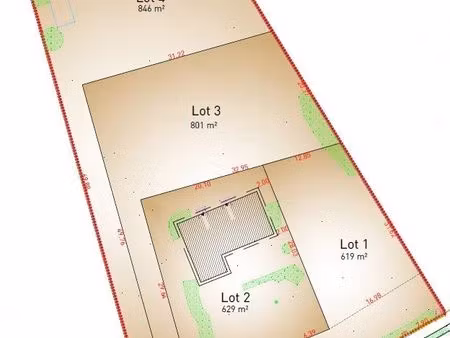 neuville sur sarthe - terrains à bâtir