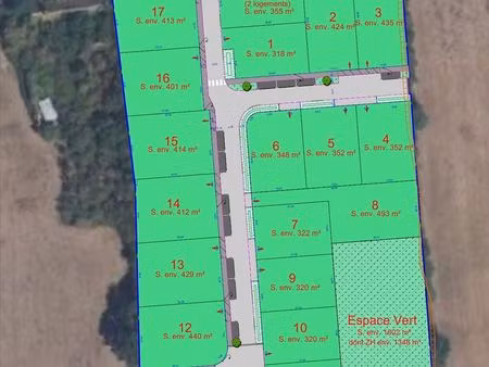 nouveau - neuville sur sarthe - terrains à bâtir