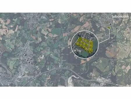 terrain 214 m² pluneret