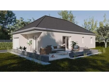 terrain avec maison neuve à vendre