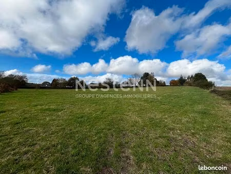 terrain 1091 m² plumelec
