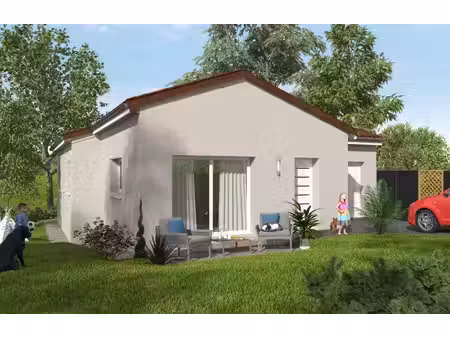 terrain avec maison neuf à vendre