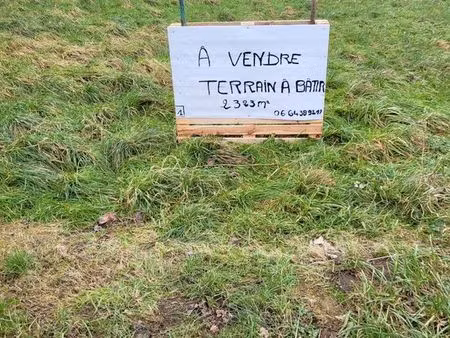 terrains à batir (20 euros du m2)