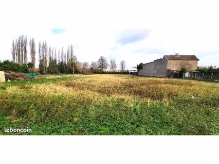 terrain 2486 m² condé-sur-l'escaut