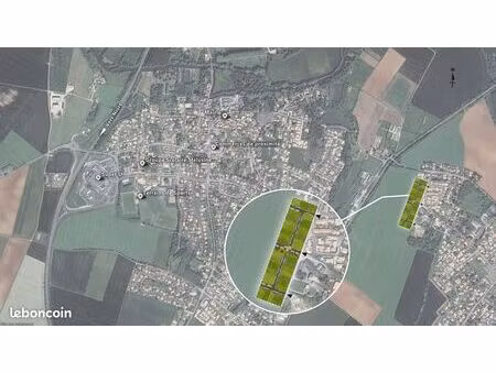 terrain 409 m² echire