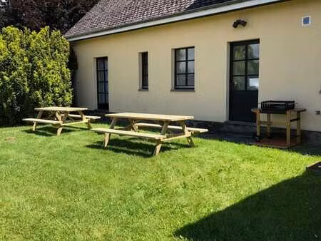 villa avec grand jardin dans la province du luxembourg