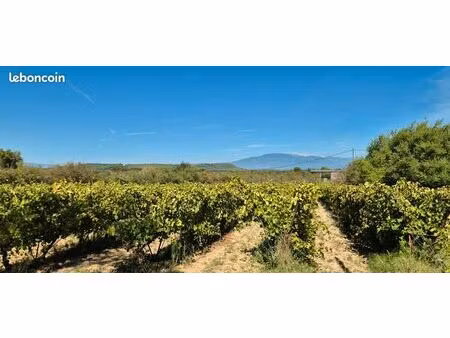 parcelle vigne vue ventoux a pernes les fontaines 3000m( eau et electricite a proximité po