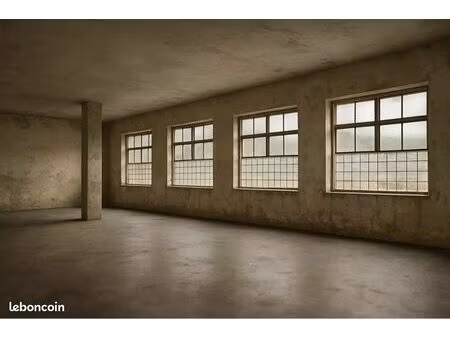 à louer - local d’activite brut - 770 m2 + terrain accès poids lourds