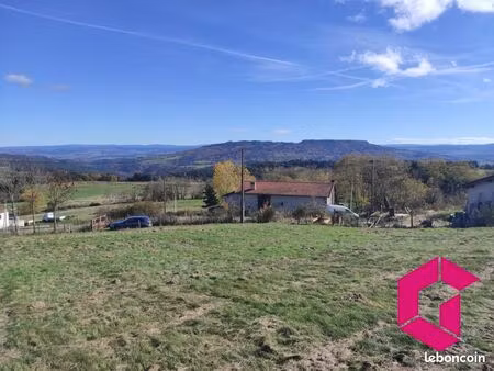 terrain 1 100 m² solignac sous roche