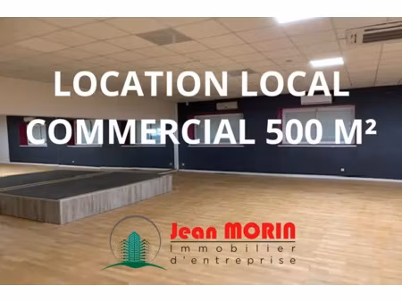 valence sud  local commercial 500 m²