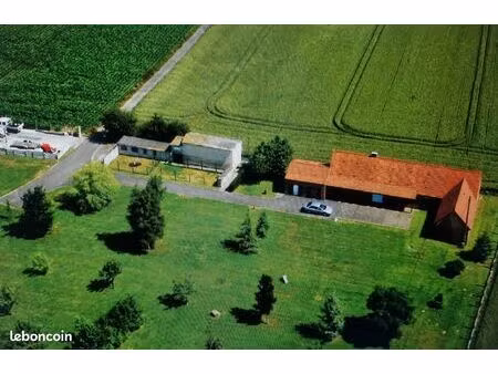 maison individuelle plain pied 5 chambres en pleine campagne