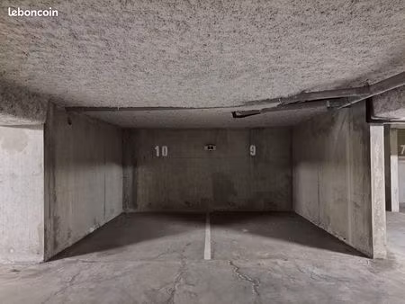 location de places de parking sécurisé