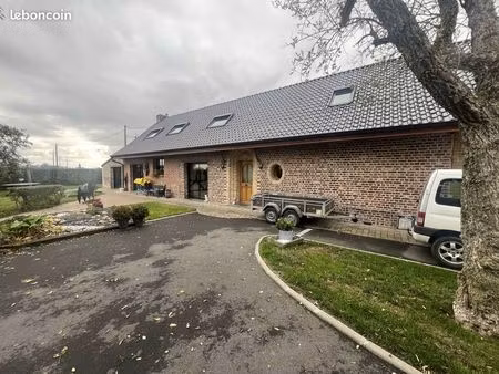hondschoote  longère flamande avec cachet 3ch  jardin  grand garage et dépendance (gîte) s
