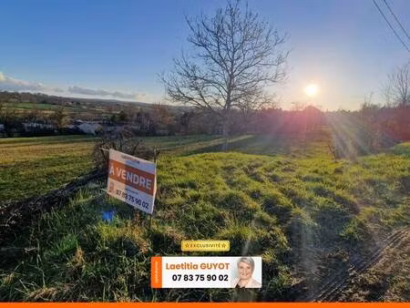 terrain constructible à vendre