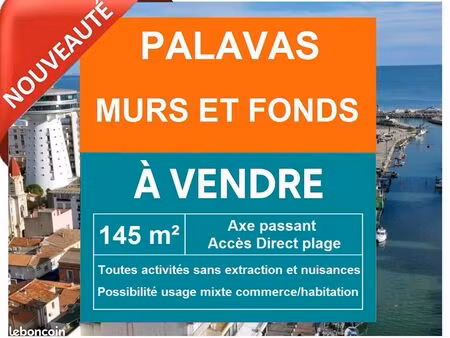 local 145 m² palavas-les-flots