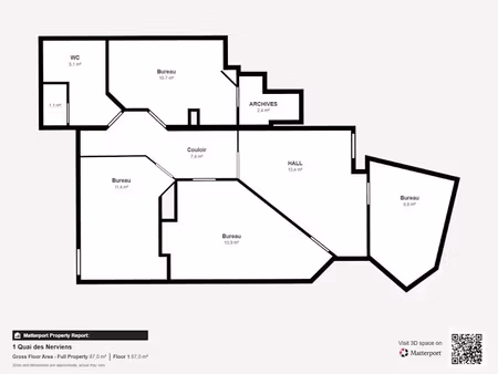 vente locaux professionnels 6 pièces 84 m² à maubeuge (59600)  79 900 €