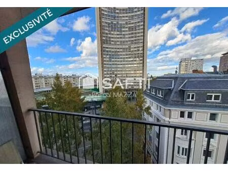 superbe logement 4p de 99m² avec vue magnifique sur mulhouse et les vosges  en plein centr