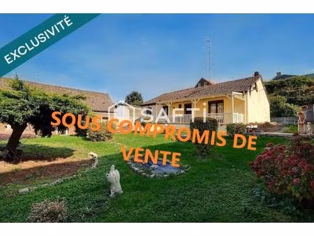 pavillon individuel  plain-pied  4 chambres  114 m2 habitables  avec jardin  garage  dépen