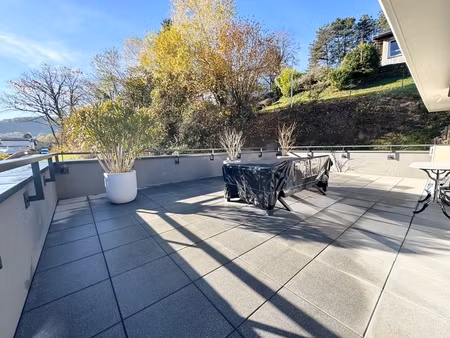 appartement à vendre 4 pièces (73) - terrasse de 45 m2 avec vue exceptionnelle  garage et 